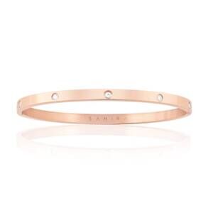 NEW SAHIRA women's elsie eternity bracelet in rose gold